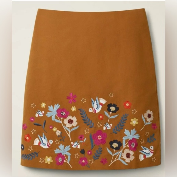 Boden Olivia Embroidered Mini Skirt - Picture 3 of 11